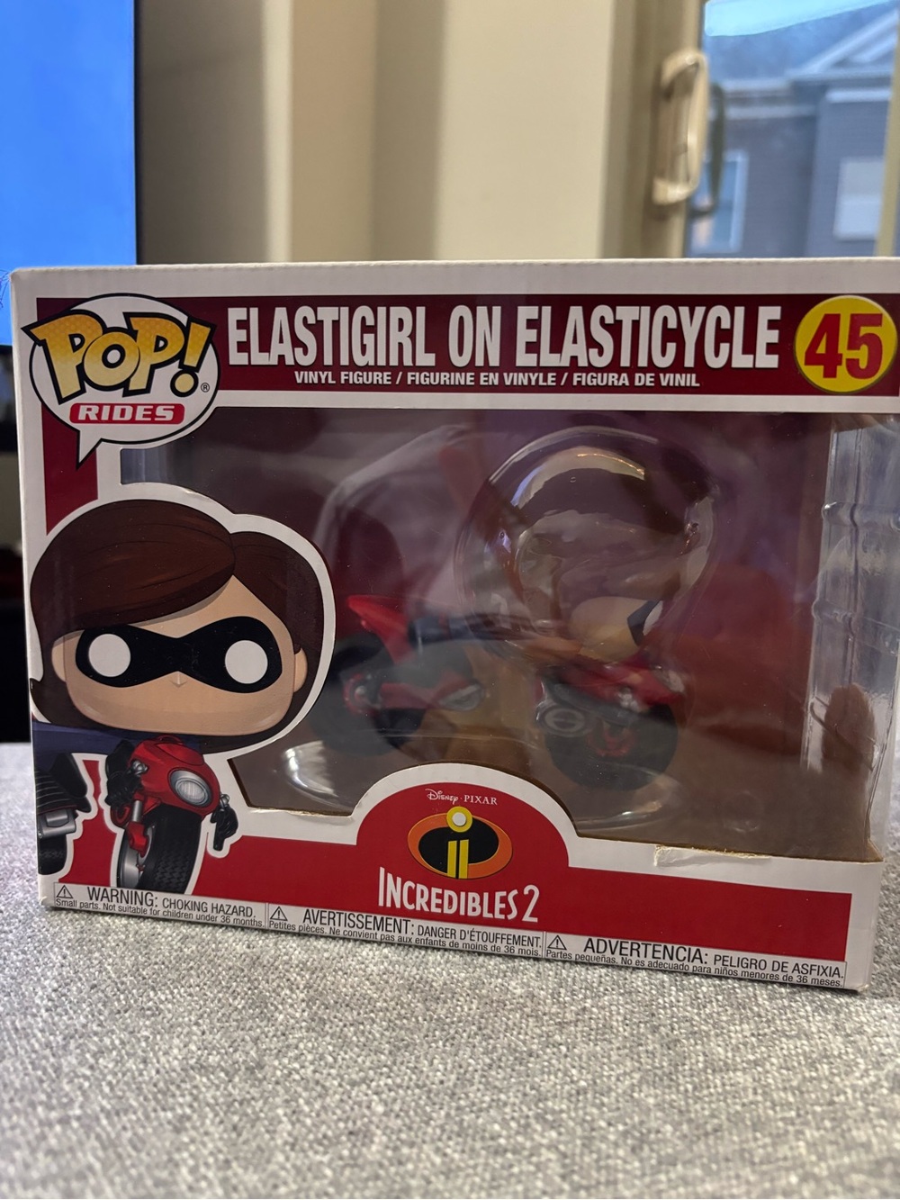 Funko Pop Rides Elastigirl on Red Elasticycle - Incredibles 2